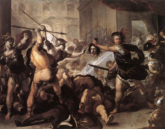 Perseus Fighting Phineus and his Companions, 1670

Painting Reproductions