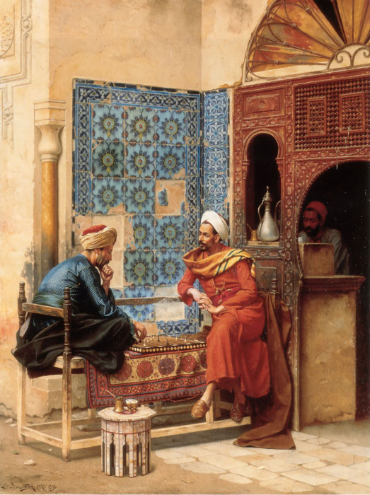 The Chess Game, 1896

Painting Reproductions