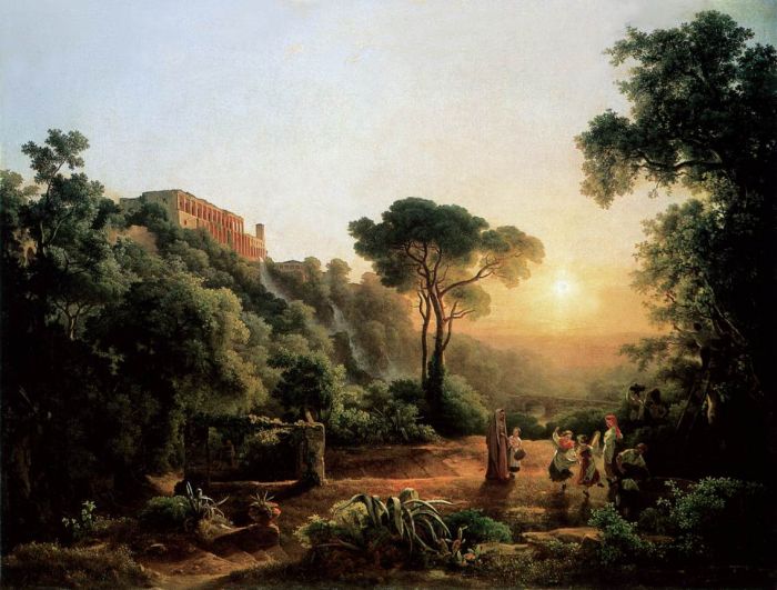 Landscape near Tivoli with Vintager Scens, 1846

Painting Reproductions