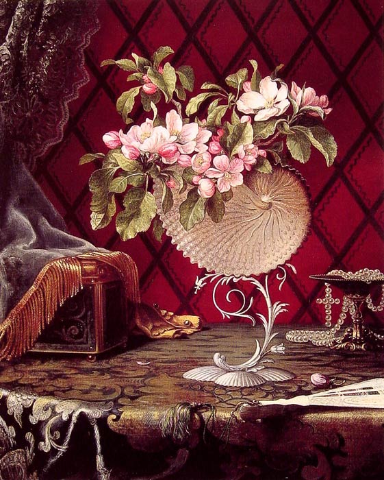 Still Life with Apple Blossoms in a Nautilus Shell, 1870

Painting Reproductions