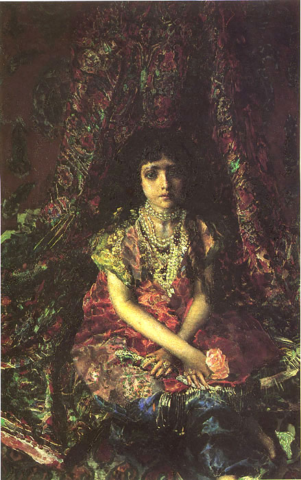 Portrait of a Girl Against a Persian Carpet, 1886

Painting Reproductions