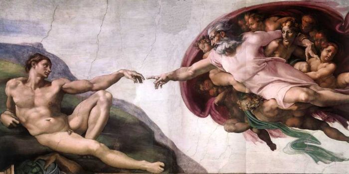 The Creation of Adam, Circa 1511( Before Restoration)

Painting Reproductions