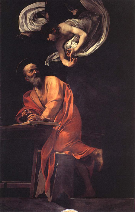 The Inspiration of Saint Matthew, 1602

Painting Reproductions