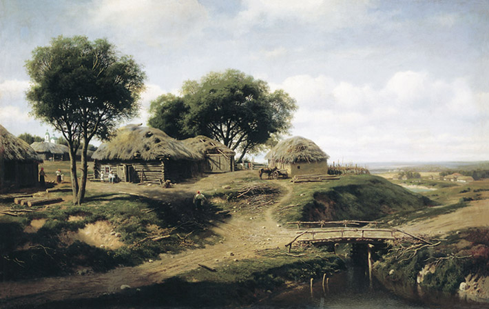 A Viilage in the Province, 1864

Painting Reproductions