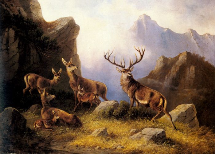 Deer in a Mountainous Landscape

Painting Reproductions