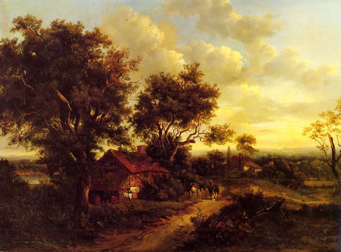 A Landscape With A Cottage Near Dorking, 1828

Painting Reproductions