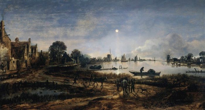  River View by Moonlight , 1645

Painting Reproductions