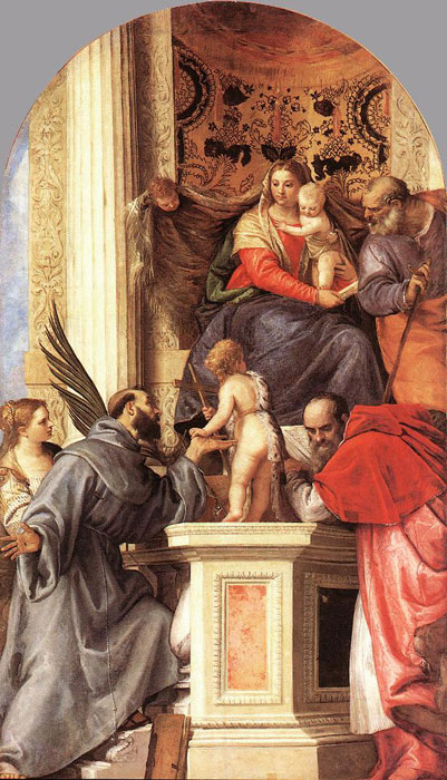 Madonna enthroned with saints, c.1562

Painting Reproductions
