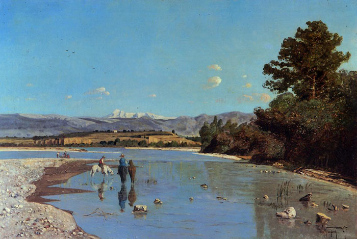 The Banks of the Durance at Puivert, 1867

Painting Reproductions