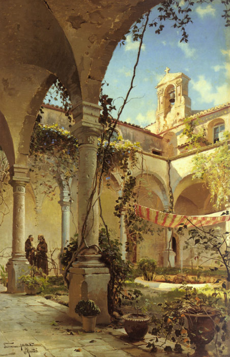 The Cloister, Taormina, 1885

Painting Reproductions