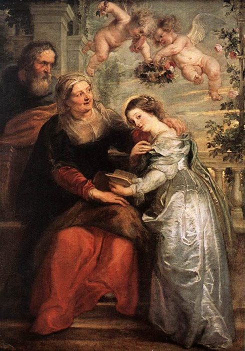 The Education of the Virgin, 1625-1626

Painting Reproductions