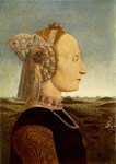 Portrait of Battista Sforza, 1465-1466
Art Reproductions