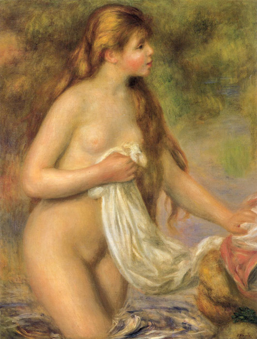 Bather with Long Hair,  c.1895

Painting Reproductions