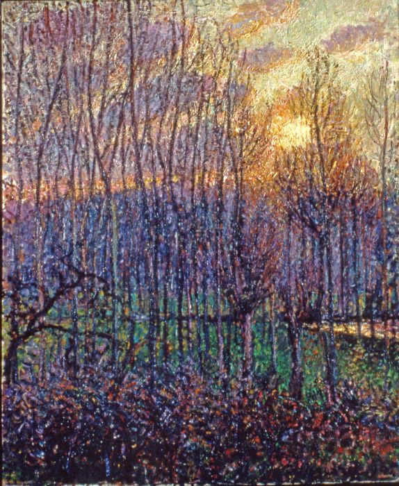 Poplars, Sunset at Eragny, 1894

Painting Reproductions