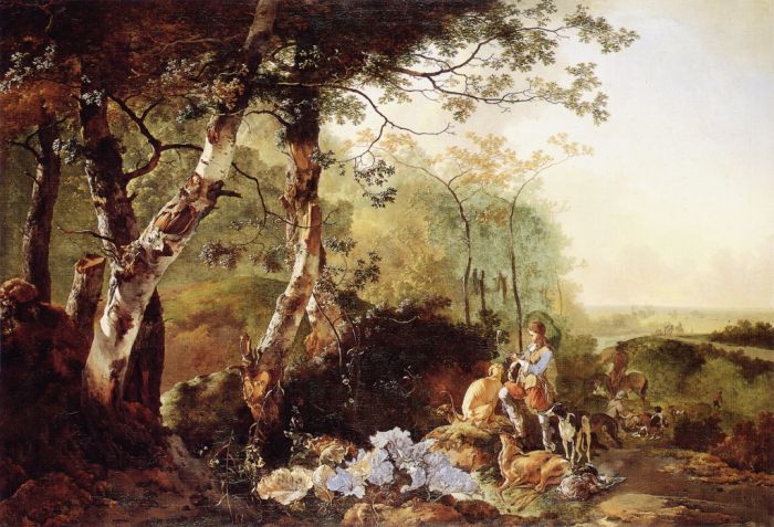 Landscape with Hunters, 1665

Painting Reproductions
