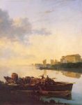 Barge on a River at Sunset
Art Reproductions