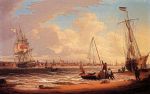 An English Vessel Off The Liverpool Waterfront On The River Mersey, 1810
Art Reproductions