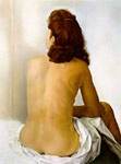 Gala Nude From Behind Looking in an Invisible Mirror, 1960
Art Reproductions