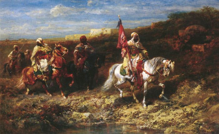 Arab Horseman In A Landscape

Painting Reproductions