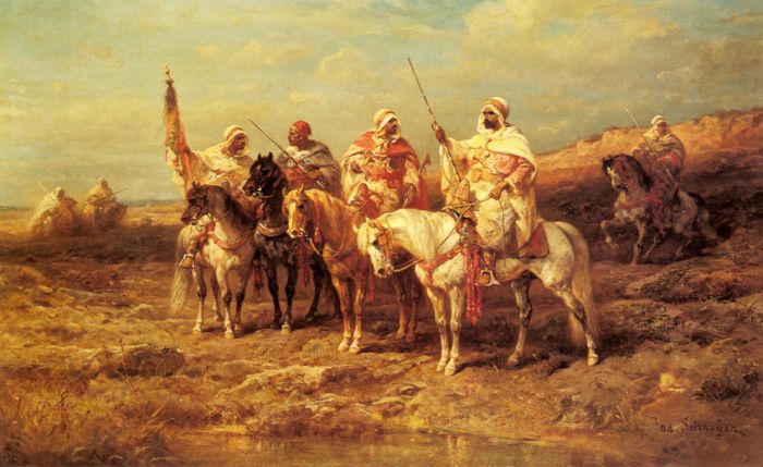 Arab Horsemen by a Watering Hole

Painting Reproductions