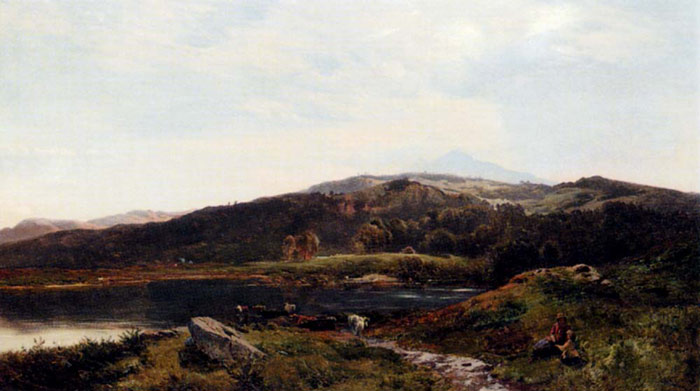 Llyn-y-Ddinas, North Wales, 1858

Painting Reproductions