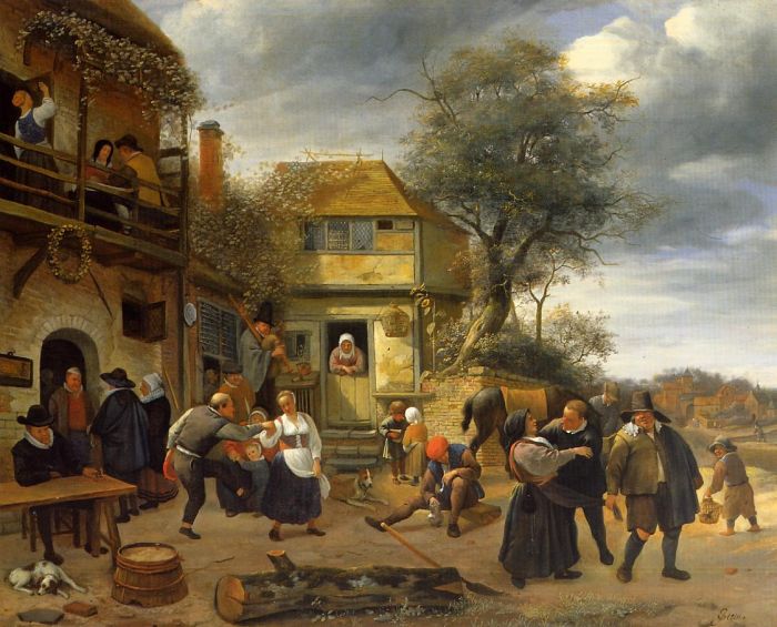 Peasants before an Inn, 1653

Painting Reproductions