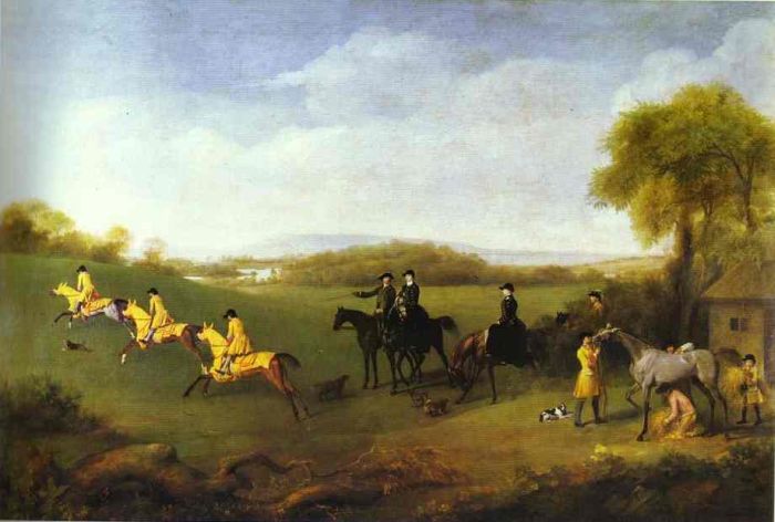 Racehorses Belonging to the Duke of Richmond Exercising at Goodwood, 1760

Painting Reproductions