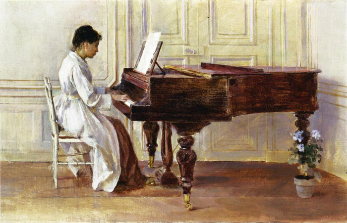At the Piano, 1887

Painting Reproductions