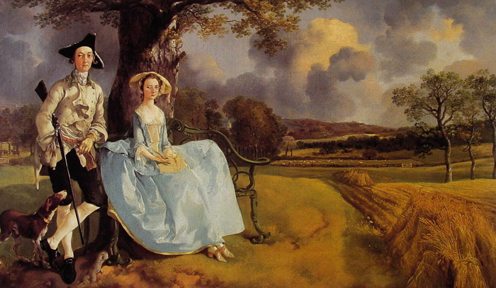 Mr and Mrs Andrews, 1748-1749

Painting Reproductions
