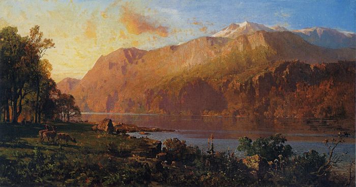 Emerald Lake Near Tahoe, 1900

Painting Reproductions