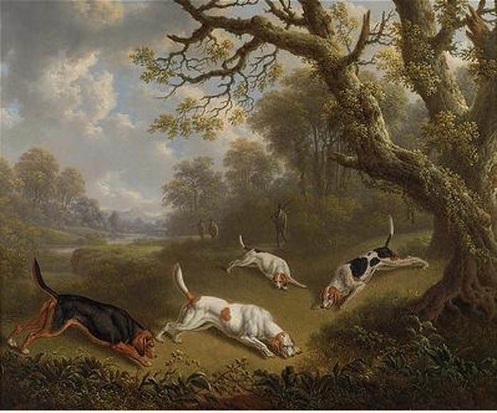 Sportsmen with dogs on the scent, 1823

Painting Reproductions