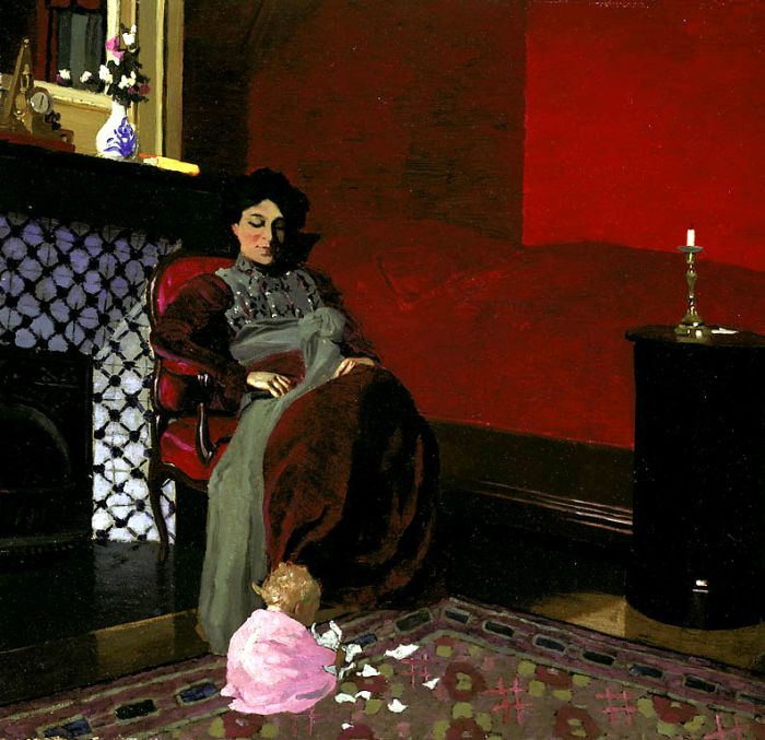 Madame Vallotton and her Niece, Germaine Aghion, 1899

Painting Reproductions