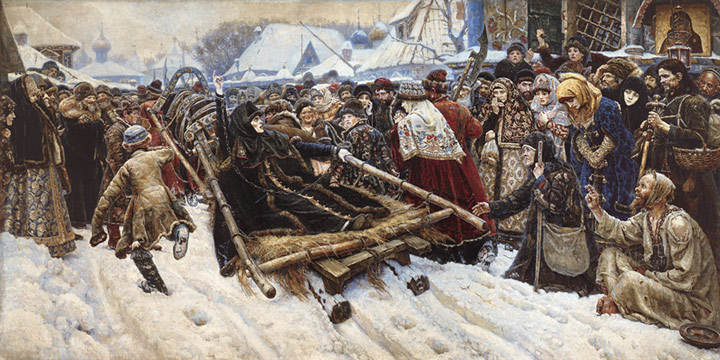 Paintings Surikov, Vasily Ivanovich