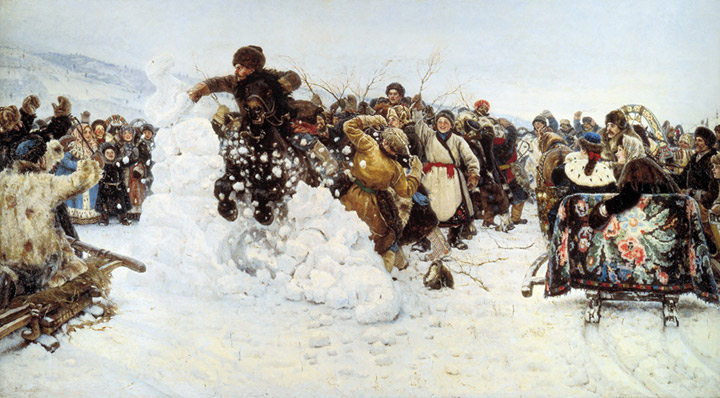 Paintings Surikov, Vasily Ivanovich