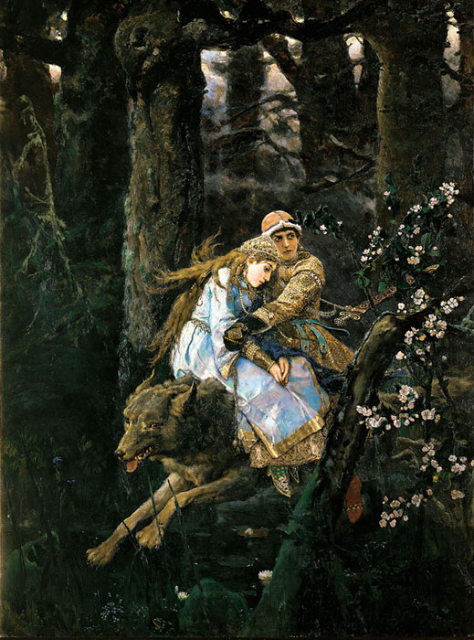 Ivan Zarevic riding the Gray Wolf. 1889

Painting Reproductions