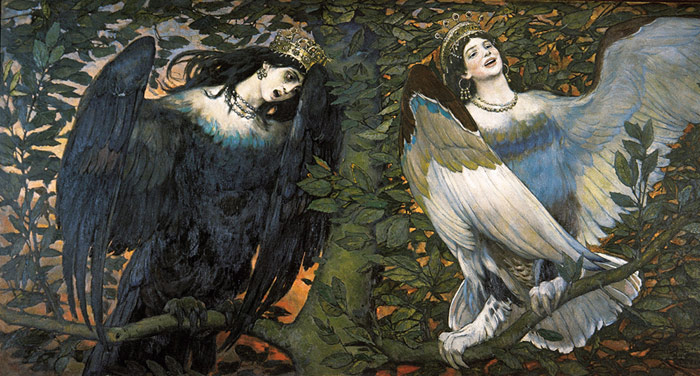 Sirin and Alconost. Song of Joy and Sorrow. 1896

Painting Reproductions