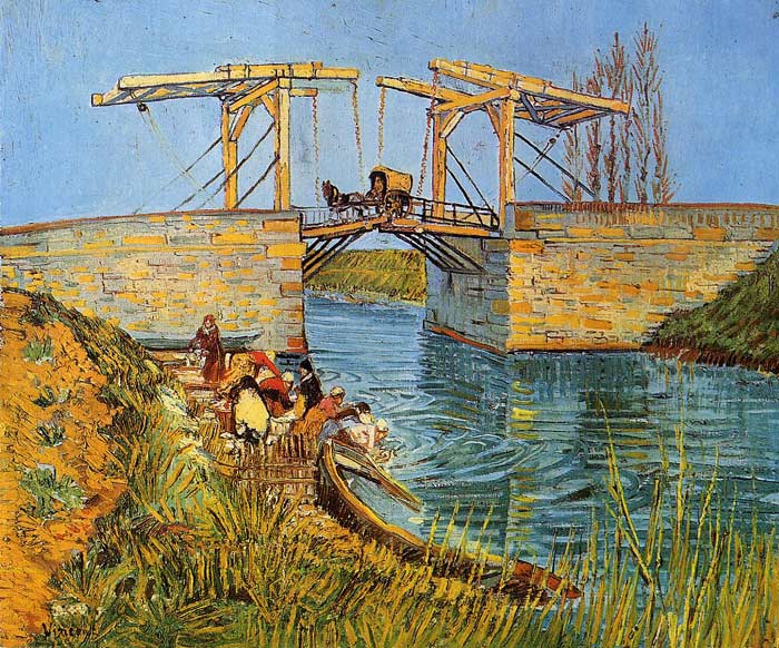 The Langlois Bridge at Arles with Women Washing, 1888

Painting Reproductions