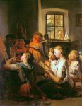 Children Singing and Praying, 1858
Art Reproductions
