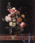 Vase of Flowers with Watch, 1656
Art Reproductions