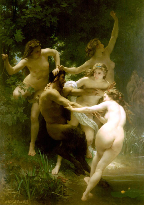 Nymphes et Satyre [Nymphs and Satyr], 1873

Painting Reproductions