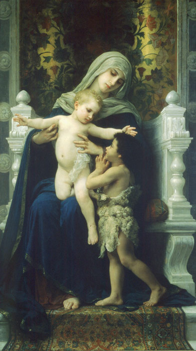 La Vierge, L'Enfant Jesus et Saint Jean Baptiste [The Virgin, Baby Jesus and Saint John the Baptist], 1881

Painting Reproductions