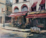 Paris streets Painting