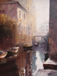 Canal in Venice Painting