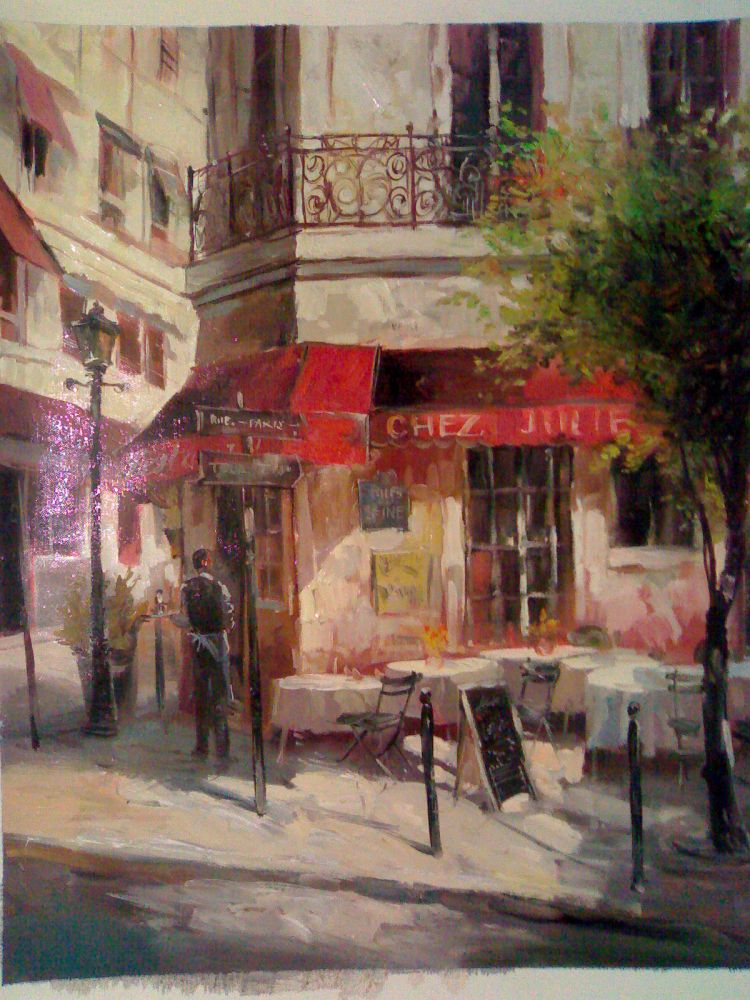 Caf, 2007 Painting
