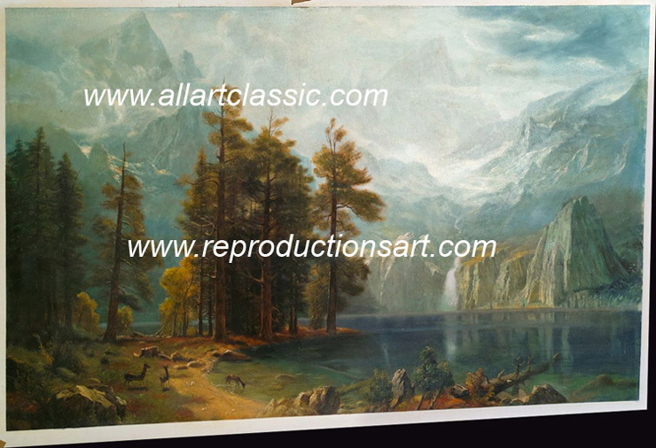 Albert Bierstadt Painting