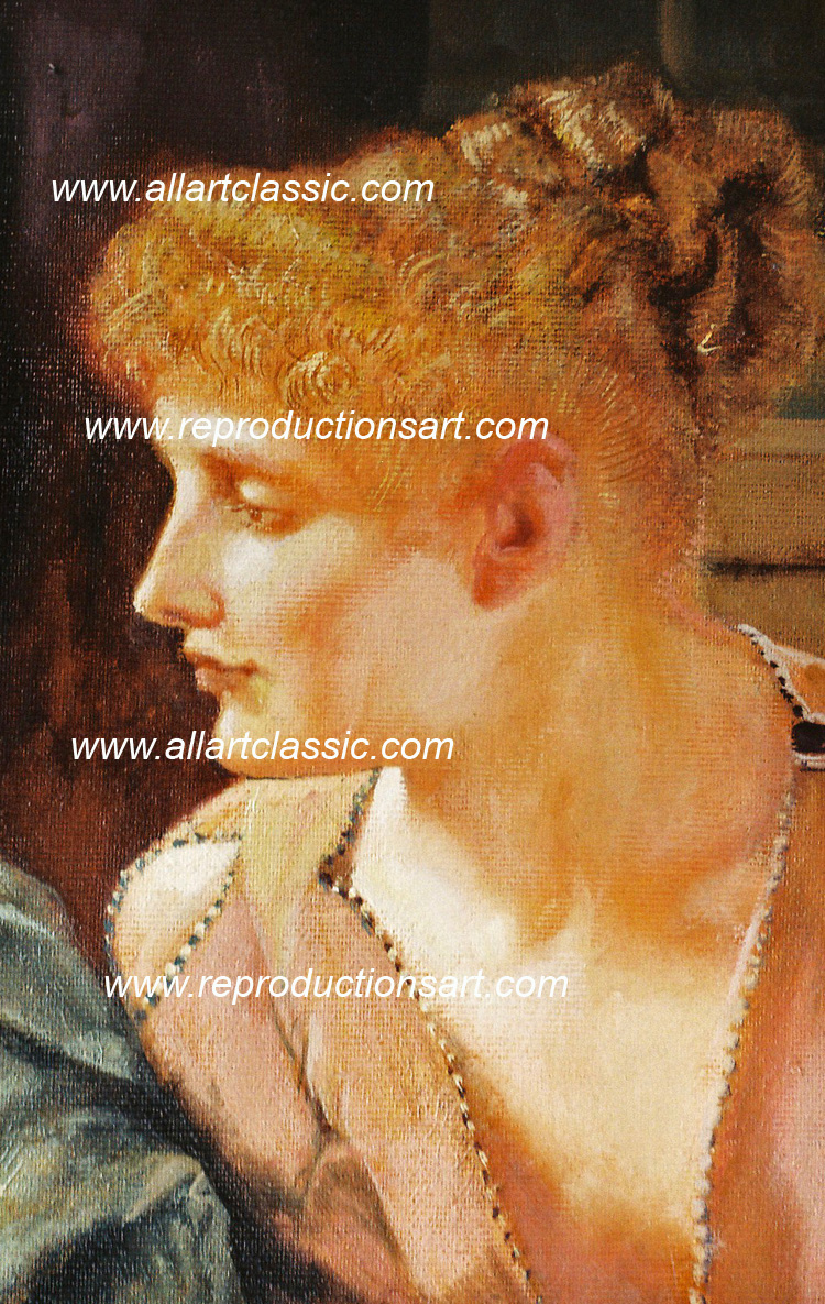 Alma_Tadema_Rivals_001N_A Reproductions Painting-Zoom Details