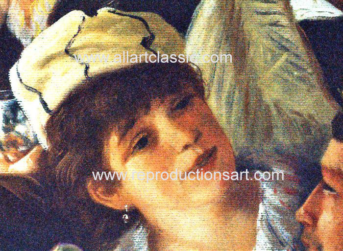Renoir_Party_001N_C Reproductions Painting-Zoom Details