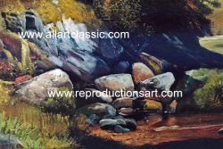 Oil Paintings Reproductions Thomas Moran Paintings Reproductions
