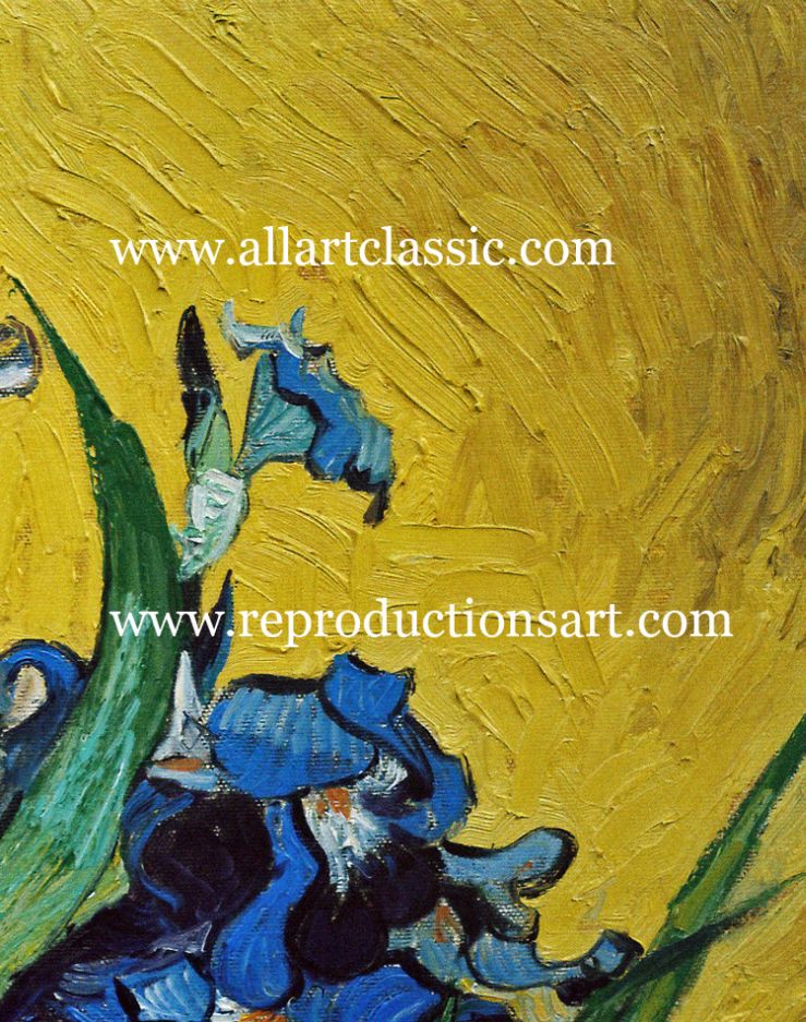 Van-Gogh-Irises_1_A Reproductions Painting-Zoom Details