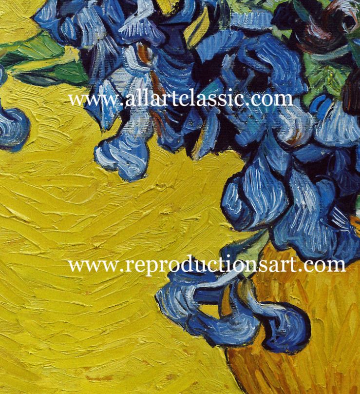 Van-Gogh-Irises_1_B Reproductions Painting-Zoom Details
